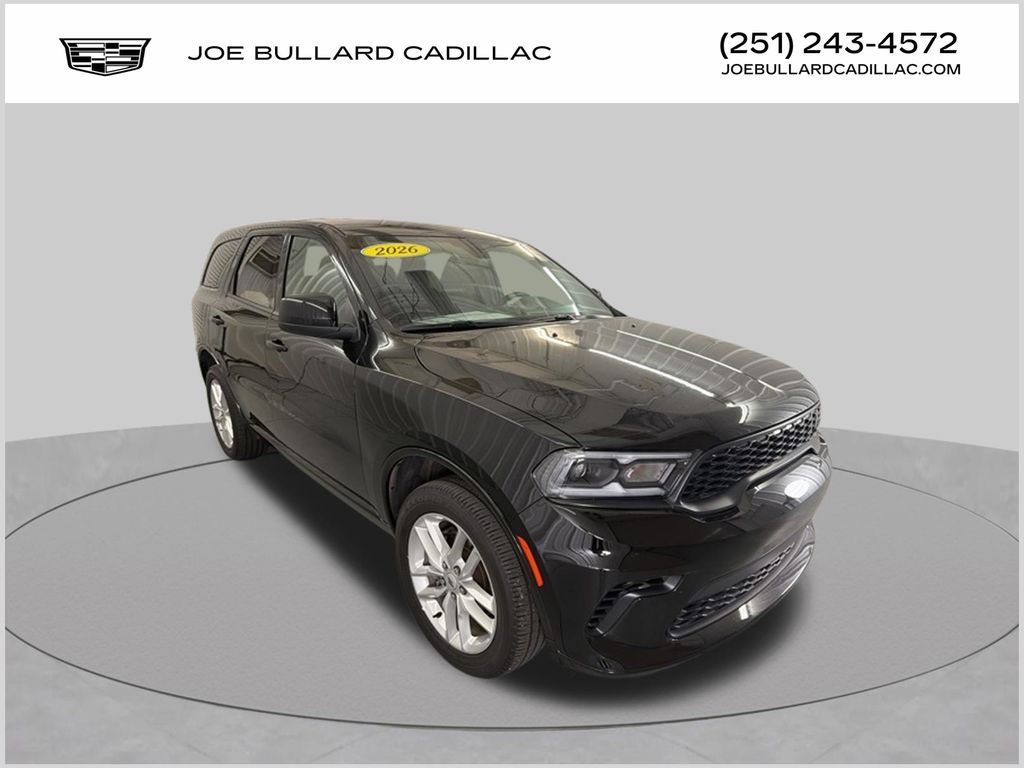 DB Black Crystal Clearcoat 2026 Dodge Durango SUV / Crossover All-Wheel Drive 8-Speed Automatic