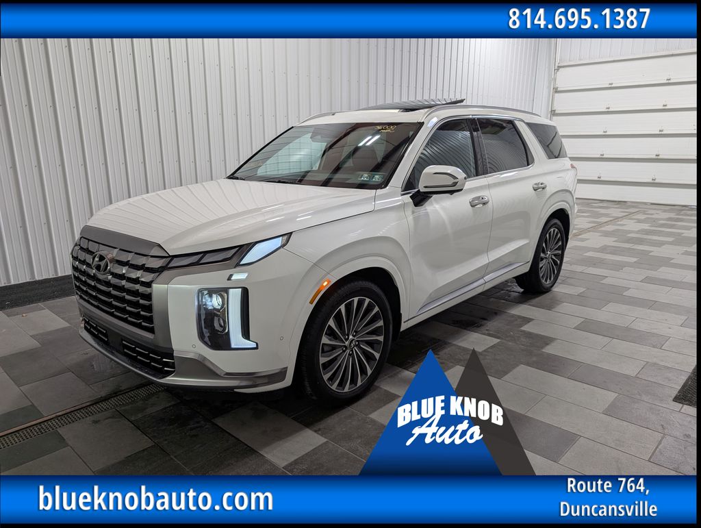 Hyper White 2025 Hyundai Palisade SUV / Crossover All-Wheel Drive 8-Speed Automatic