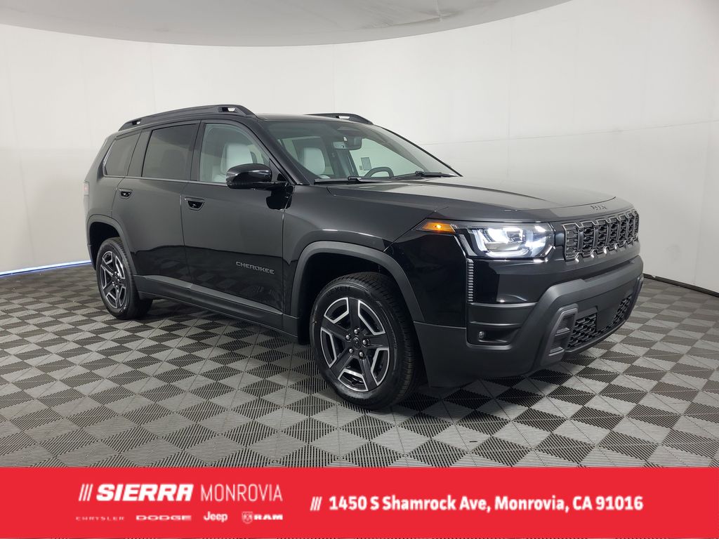 Diamond Black Crystal Pearlcoat 2026 Jeep Cherokee Limited 4WD SUV / Crossover Four-Wheel Drive Continuously Variable Transmission
