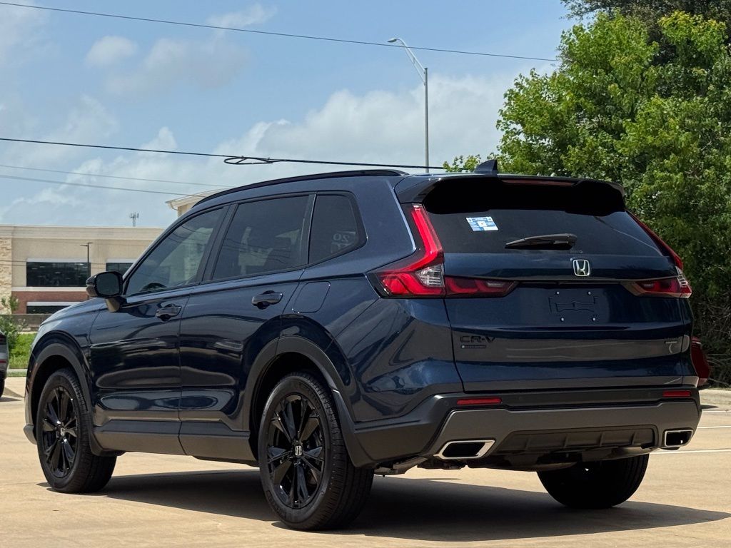 2026 Honda CR-V Hybrid Sport Touring Blue at Classic Chevrolet Galveston
