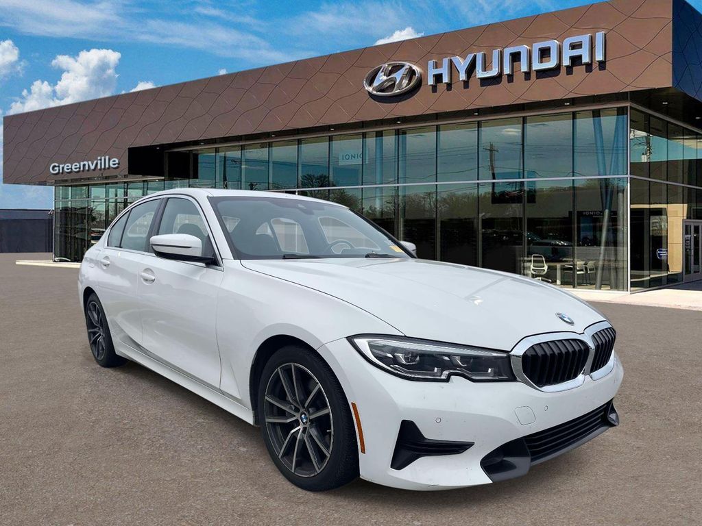 Alpine White 2020 BMW 3 Series 330i Sedan RWD Sedan Rear-Wheel Drive 8-Speed Automatic