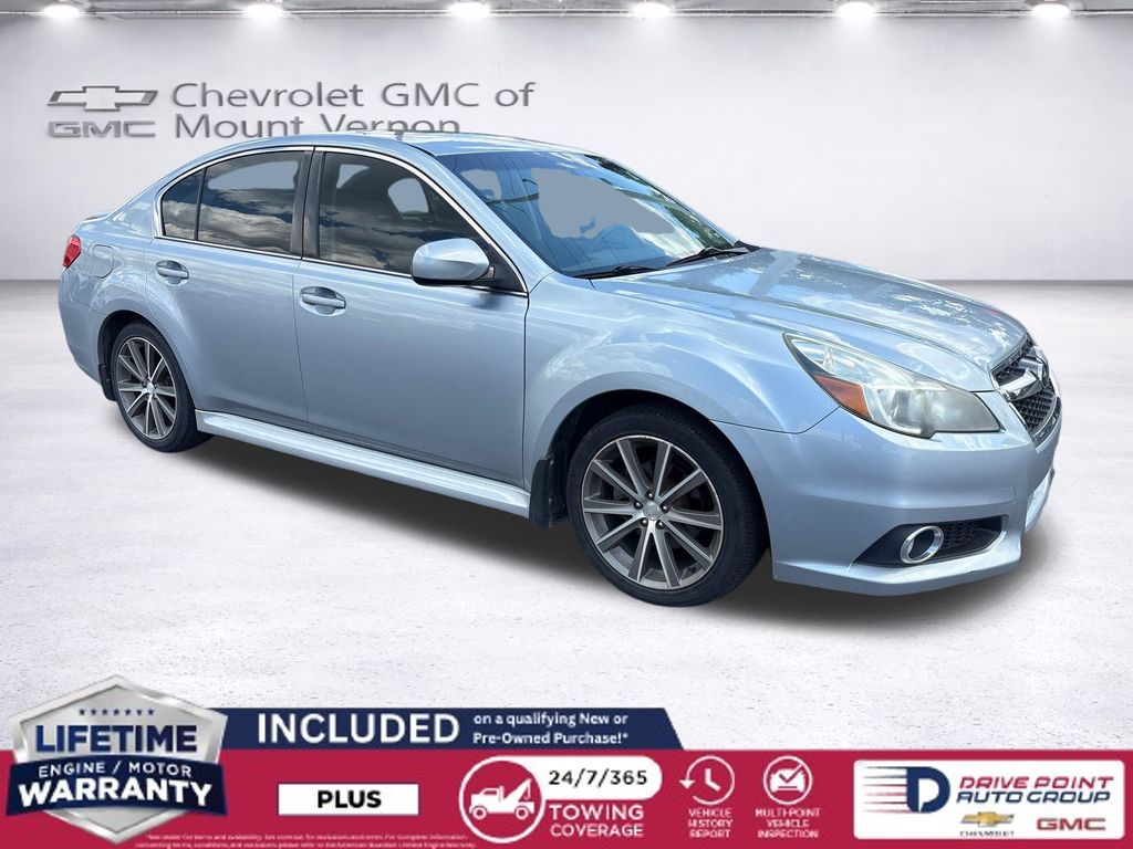Ice Silver Metallic 2014 Subaru Legacy Sedan All-Wheel Drive Continuously Variable Transmission