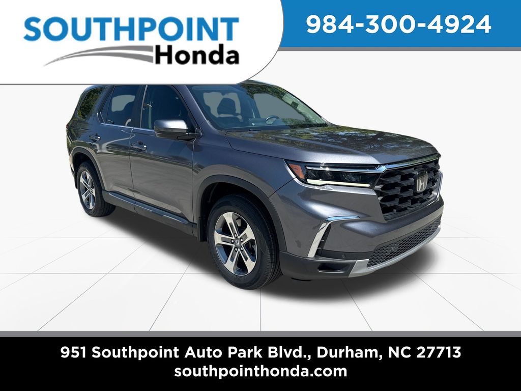 Gray (Modern Steel Metallic) 2025 Honda Pilot SUV / Crossover All-Wheel Drive Automatic