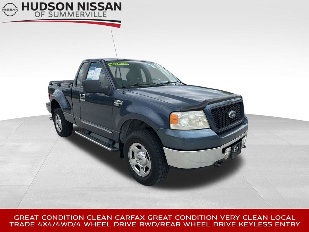 2006 Blue Ford F-150 XLT Truck