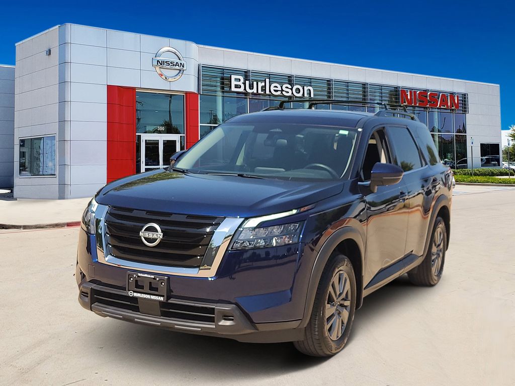 Deep Ocean Blue Pearl 2024 Nissan Pathfinder SUV / Crossover Front-Wheel Drive 9-Speed Automatic