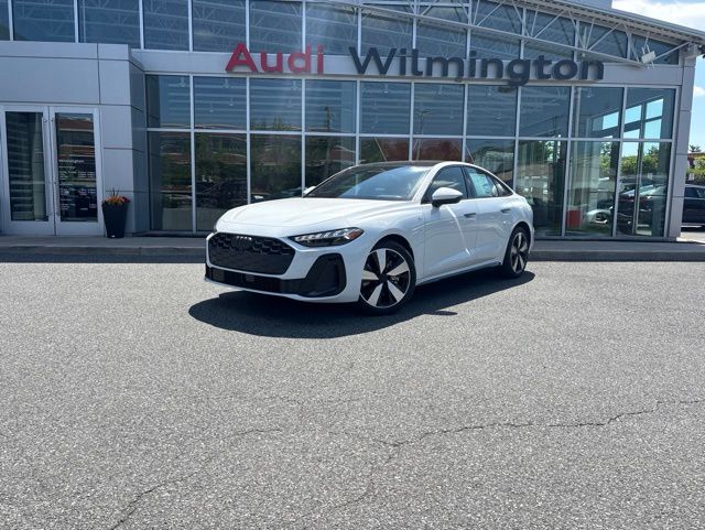Glacier White Metallic 2026 Audi A5 Coupe All-Wheel Drive 7-Speed Automatic
