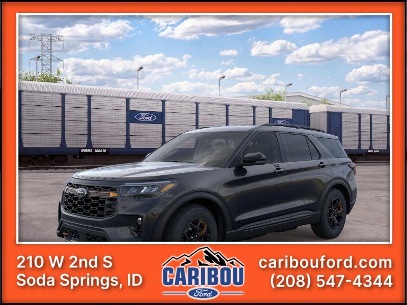 Agate Black Metallic 2026 Ford Explorer SUV / Crossover All-Wheel Drive Automatic