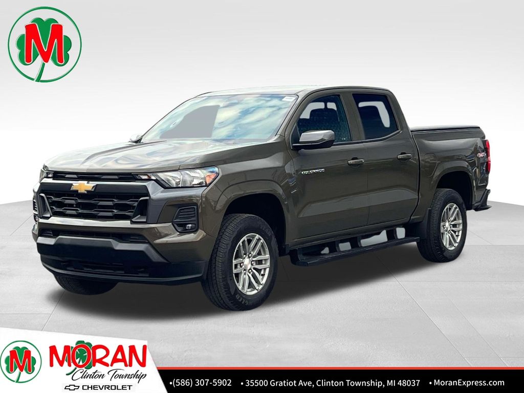 Harvest Bronze Metallic 2024 Chevrolet Colorado LT Crew Cab 4WD Pickup Truck Four-Wheel Drive 8-Speed Automatic