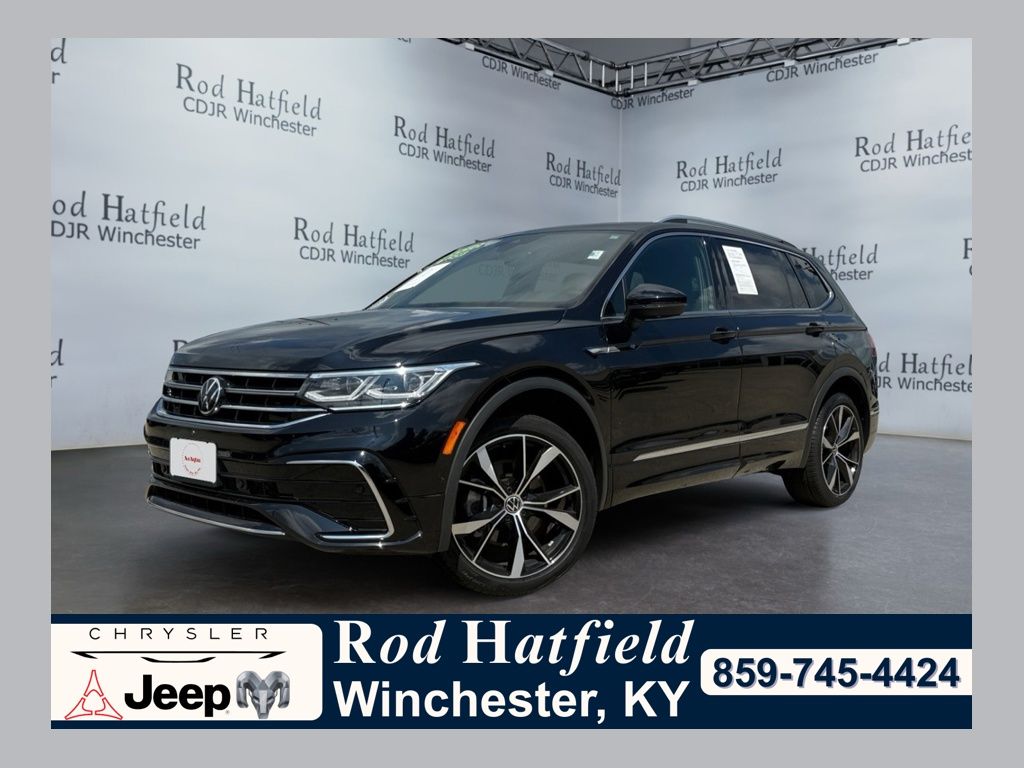 Deep Black 2023 Volkswagen Tiguan SUV / Crossover All-Wheel Drive 8-Speed Automatic