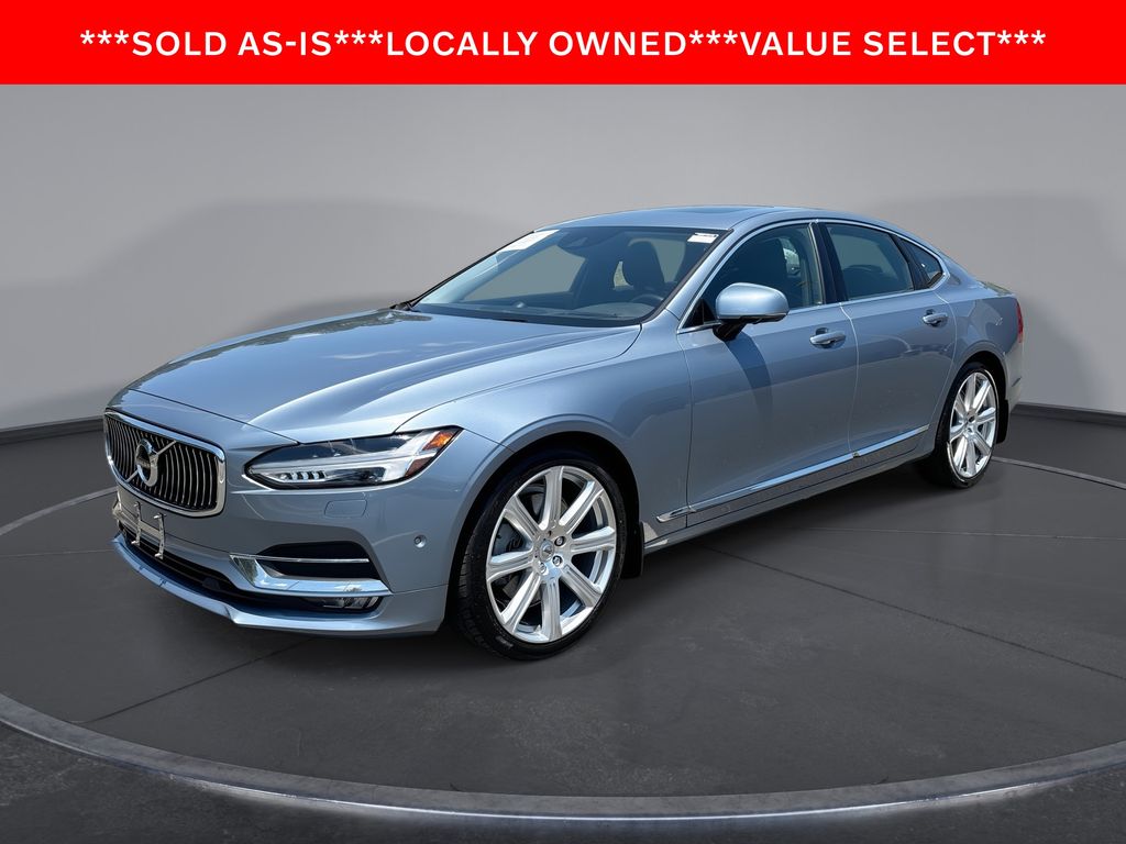 Mussel Blue Metallic 2017 Volvo S90 T6 Inscription AWD Sedan All-Wheel Drive Automatic