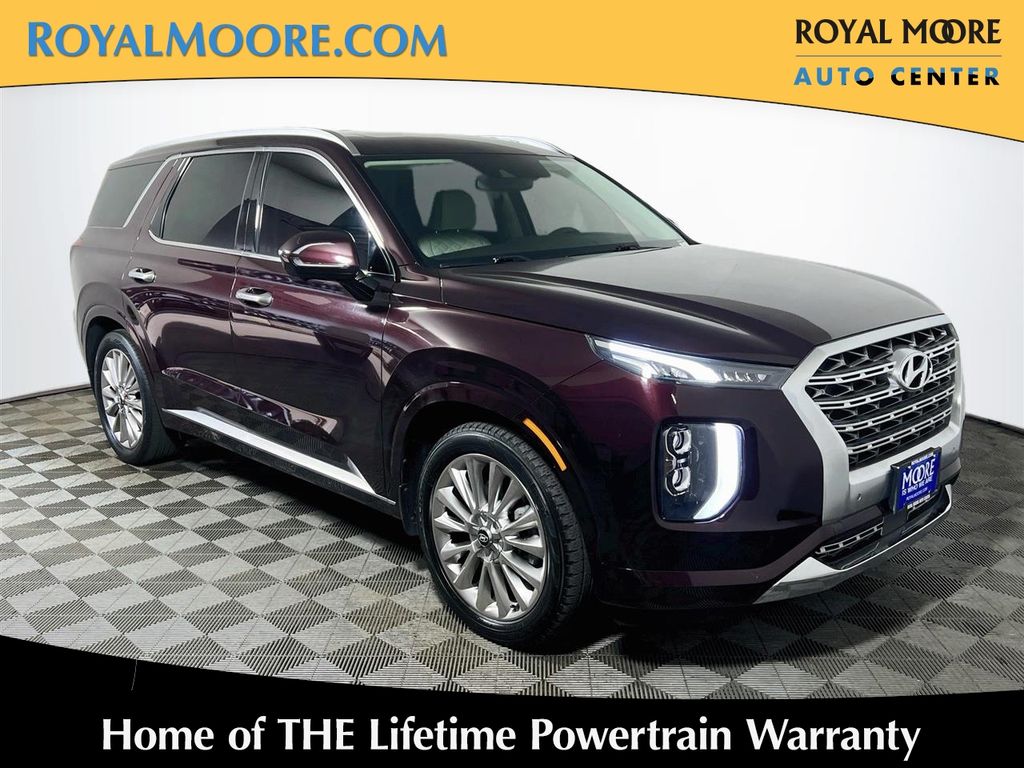 Red (Sierra Burgundy) 2020 Hyundai Palisade SUV / Crossover Front-Wheel Drive 8-Speed Automatic
