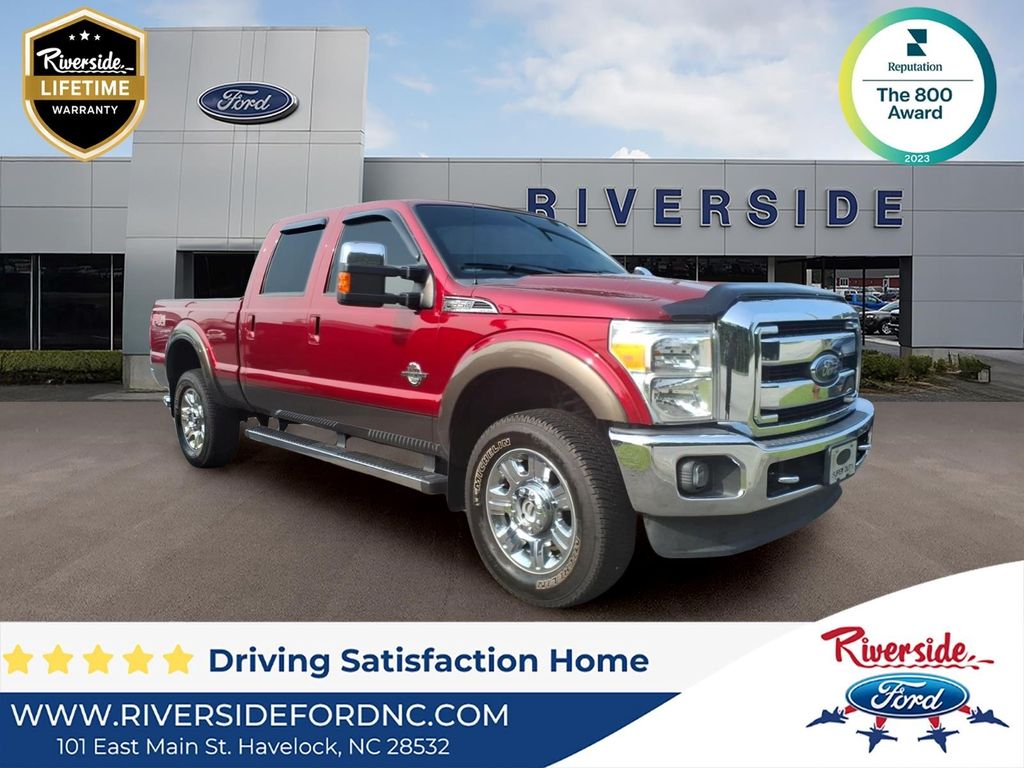 Red 2016 Ford F-350 Super Duty Pickup Truck Four-Wheel Drive 6-Speed Automatic