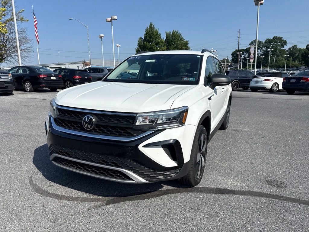2023 Volkswagen Taos 1.5T S White at Auto Express Mitsubishi