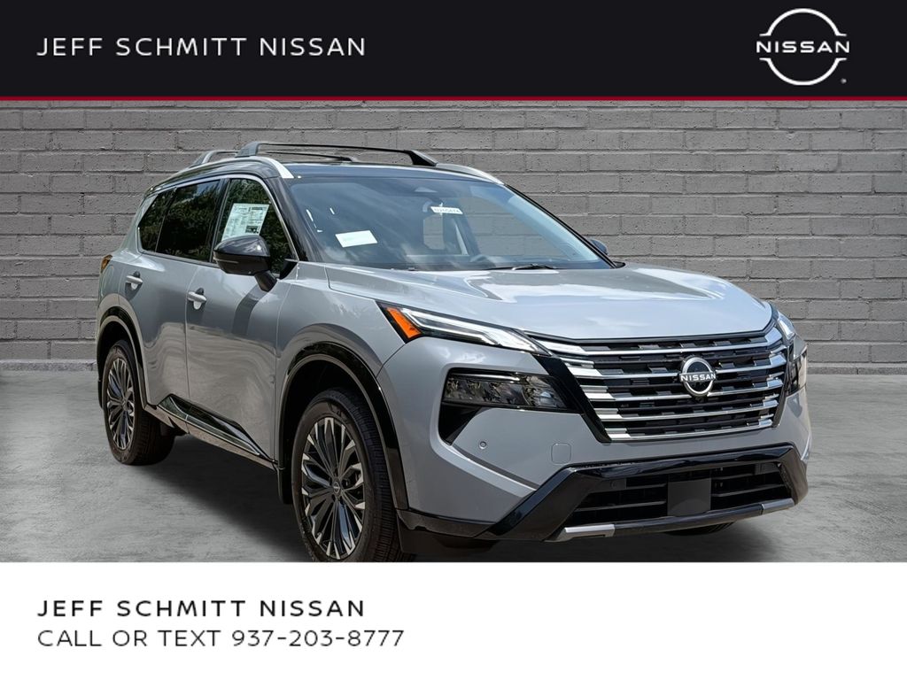 Boulder Gray/Super Black 2026 Nissan Rogue SUV / Crossover All-Wheel Drive Continuously Variable Transmission