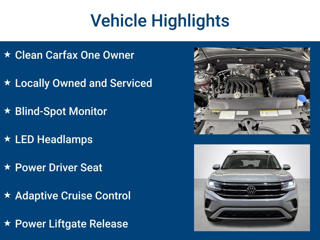 2021 Volkswagen Atlas 3.6L V6 SE w/Technology