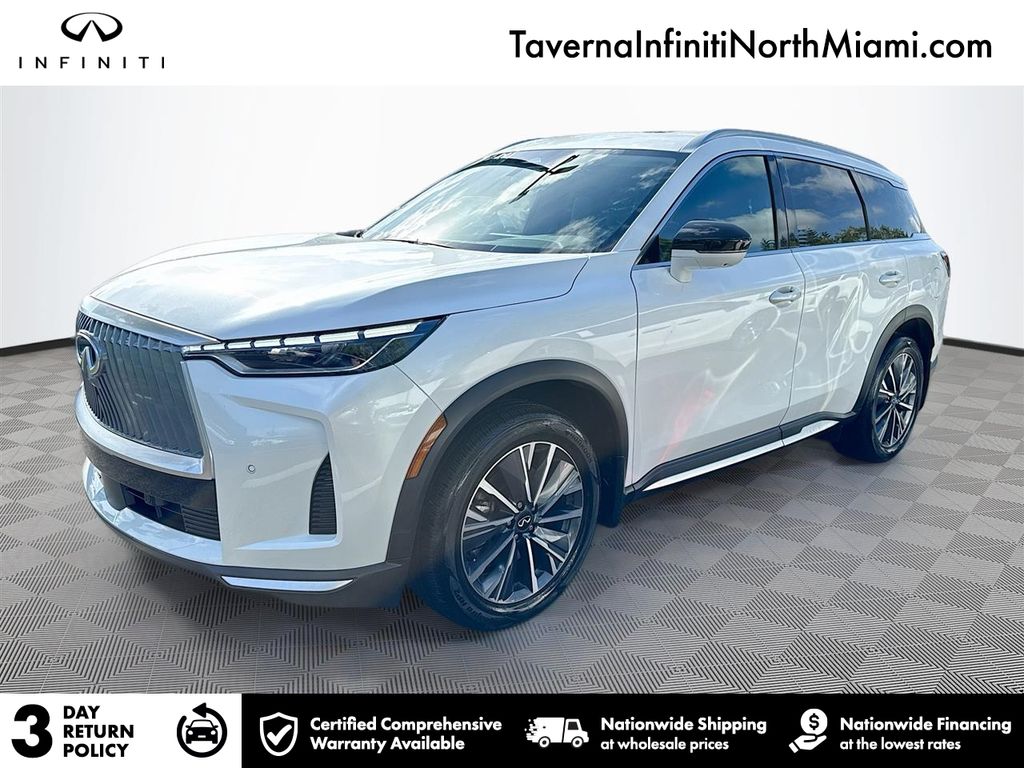 White 2026 INFINITI QX60 SUV / Crossover Front-Wheel Drive 9-Speed Automatic