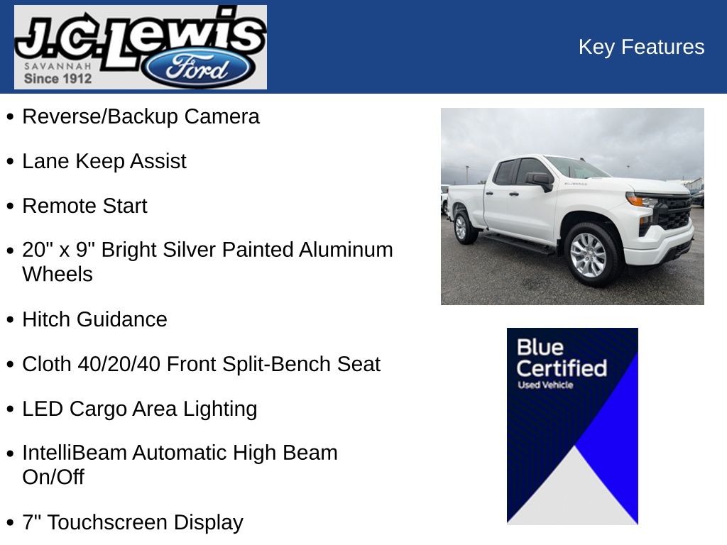 2025 Chevrolet Silverado 1500 2WD Double Cab Standard Bed Custom