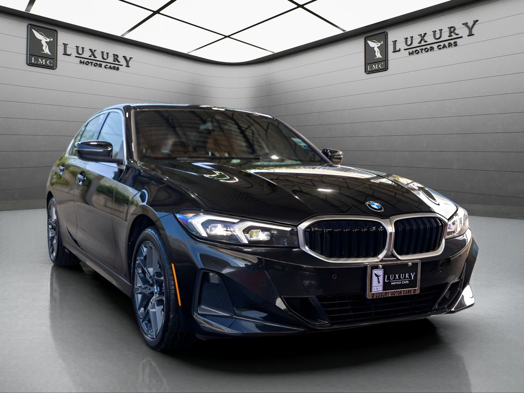 Black Sapphire Metallic 2026 BMW 3 Series Sedan All-Wheel Drive 8-Speed Automatic