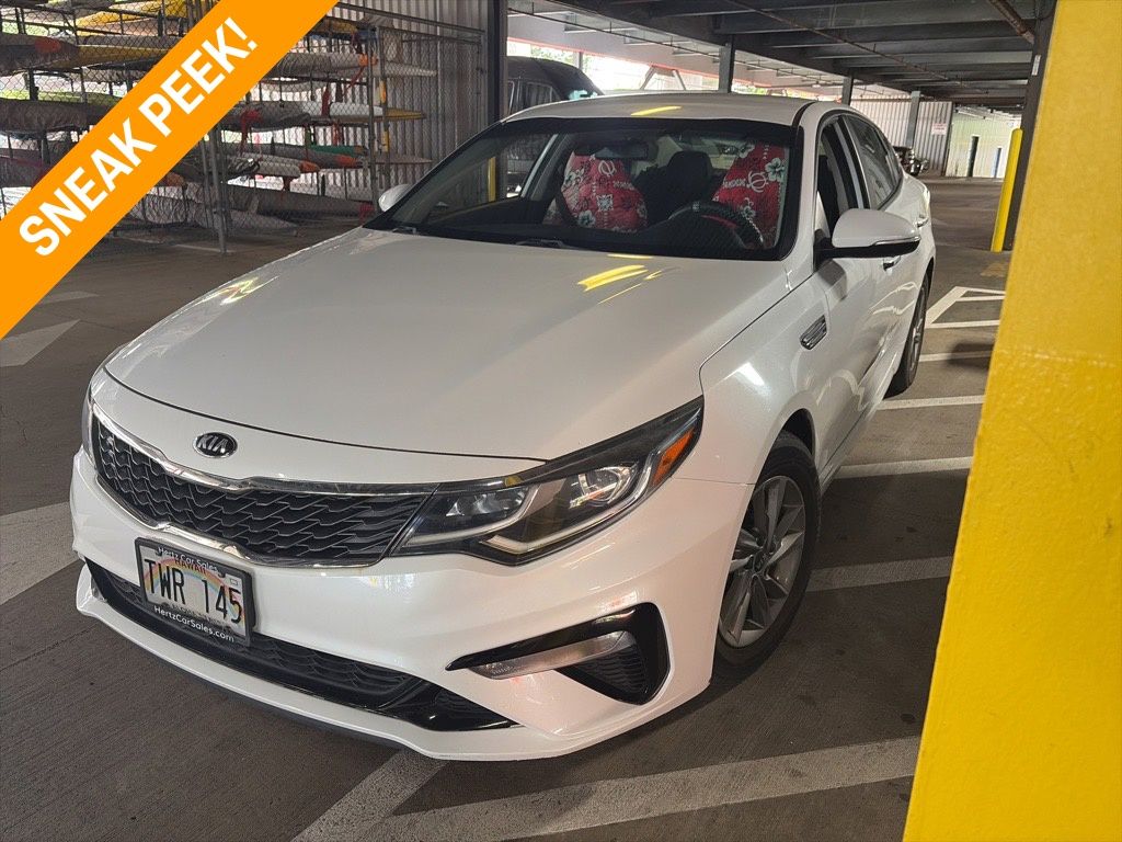 Snow White Pearl 2020 Kia Optima LX FWD Sedan Front-Wheel Drive 6-Speed Automatic
