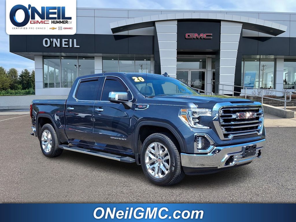 Gray (Dark Sky Metallic) 2020 GMC Sierra 1500 Pickup Truck Four-Wheel Drive Automatic