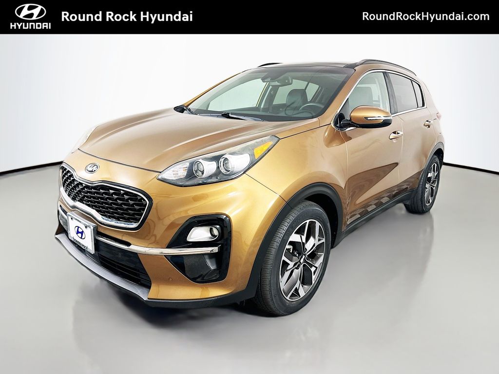 Red (Copper) 2020 Kia Sportage SUV / Crossover Front-Wheel Drive 6-Speed Automatic Overdrive
