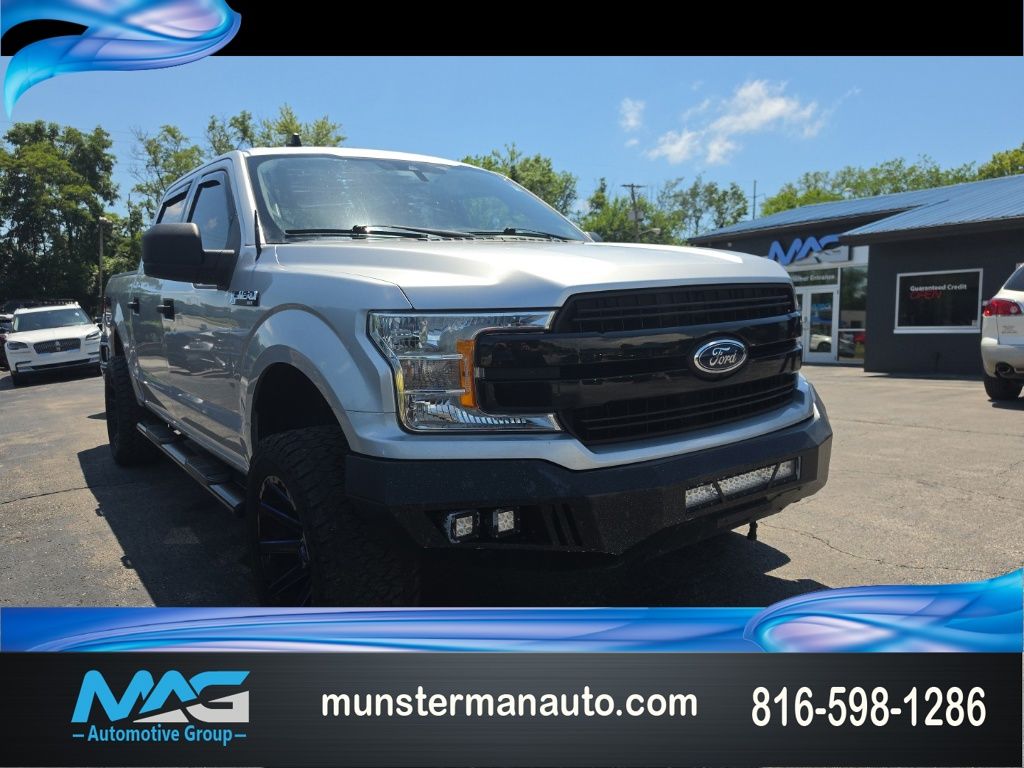 Ingot Silver 2019 Ford F-150 Pickup Truck Four-Wheel Drive Automatic