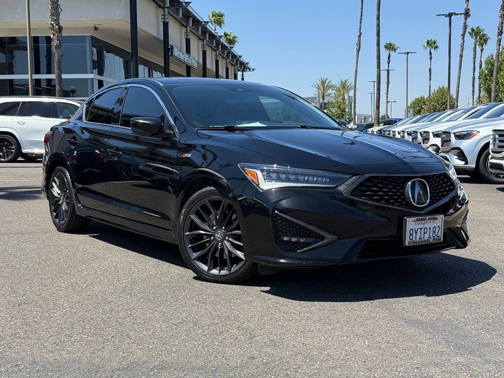 Majestic Black Pearl 2022 Acura ILX Sedan Front-Wheel Drive 8-Speed Dual Clutch