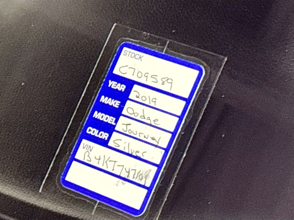 2019 Dodge Journey SE