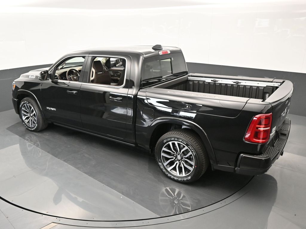 Used 2025 Diamond Black Crystal Pearlcoat Ram Limited image 41