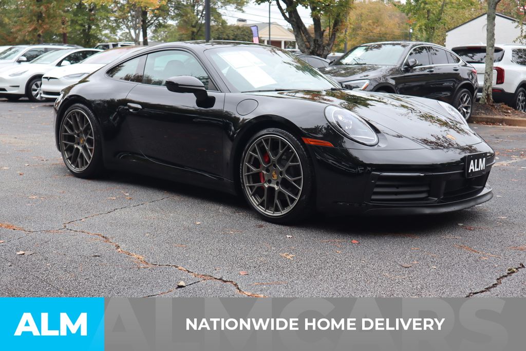 Used 2022 Black Porsche Carrera S image 5