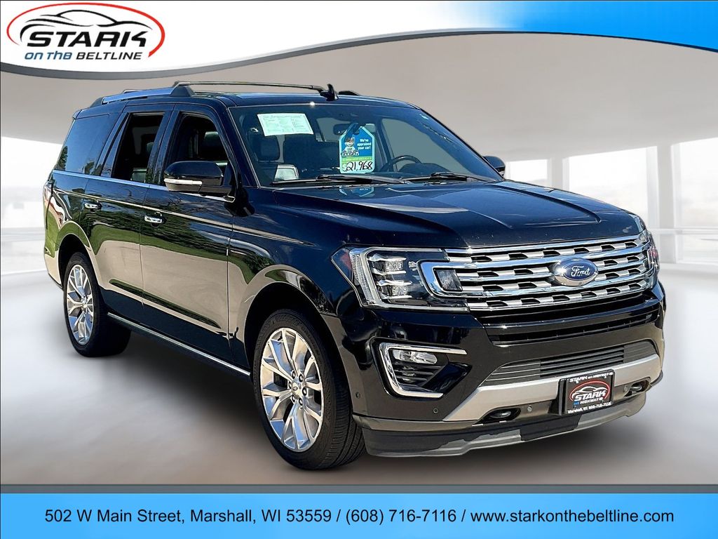 Black 2018 Ford Expedition Limited 4WD SUV / Crossover Four-Wheel Drive Automatic
