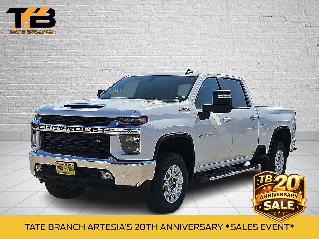 Summit White 2023 Chevrolet Silverado 2500HD Pickup Truck Four-Wheel Drive Automatic