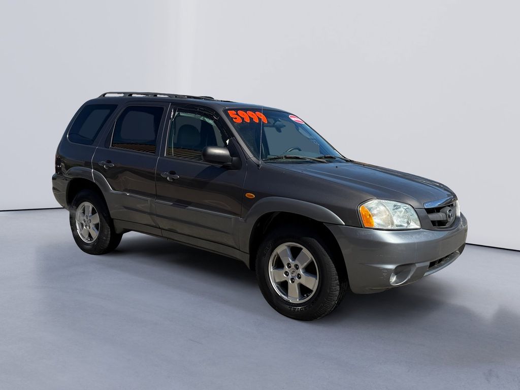 Gray 2002 Mazda Tribute ES V6 4WD SUV / Crossover Four-Wheel Drive 4-Speed Automatic Overdrive