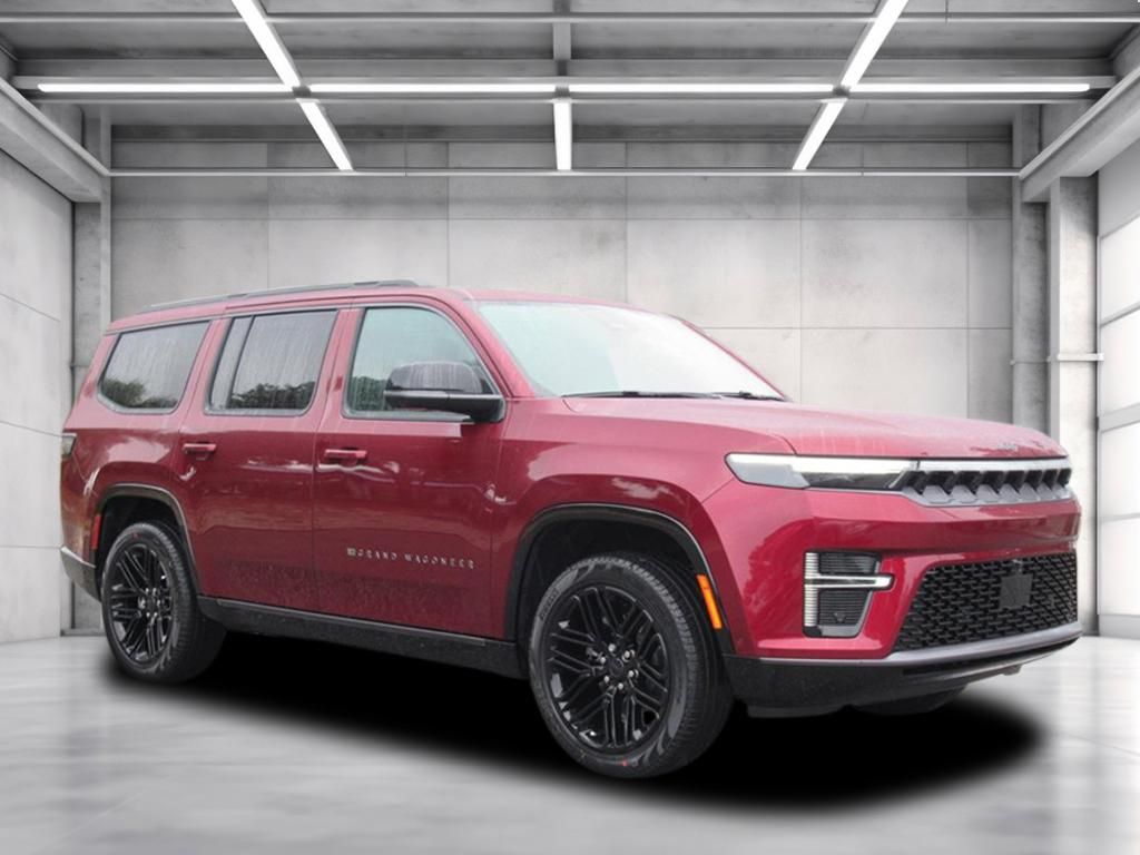 Velvet Red Pearlcoat 2026 Jeep Grand Wagoneer SUV / Crossover Four-Wheel Drive 8-Speed Automatic