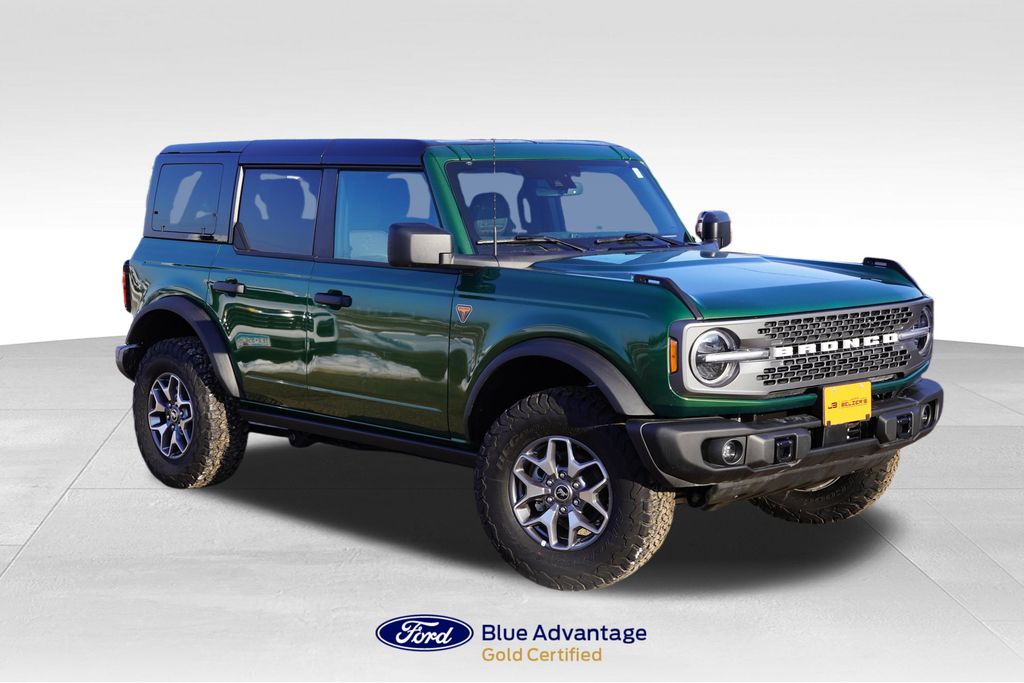 Eruption Green Metallic 2025 Ford Bronco Badlands 4-Door 4WD SUV / Crossover Four-Wheel Drive Automatic