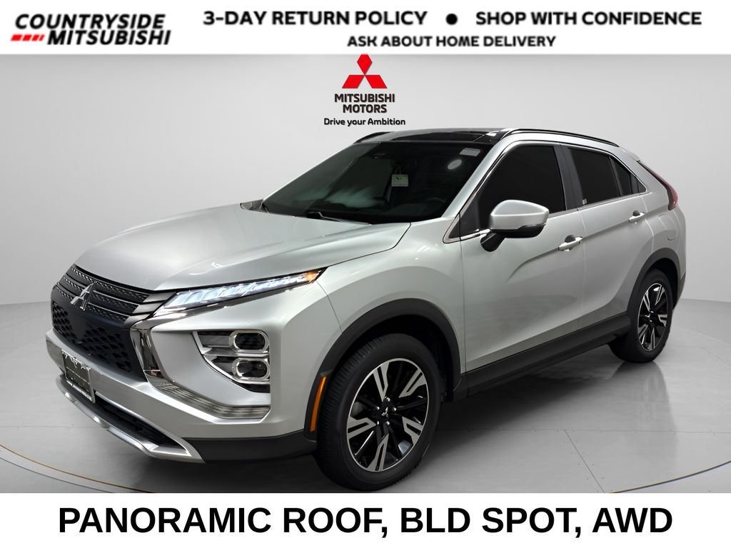 Alloy Silver Metallic 2024 Mitsubishi Eclipse Cross SUV / Crossover All-Wheel Drive Continuously Variable Transmission