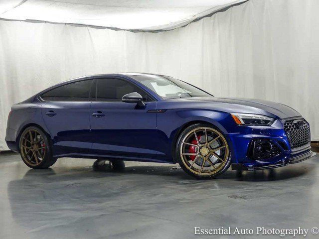 Blue Metallic 2022 Audi S5 Sportback Sedan All-Wheel Drive 8-Speed Automatic