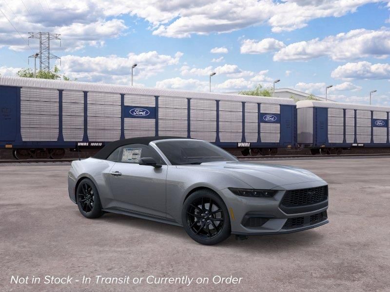 Carbonized Gray Metallic 2026 Ford Mustang Convertible Rear-Wheel Drive Automatic