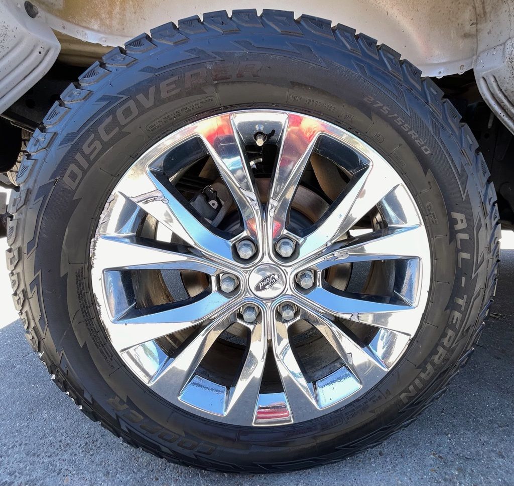 2015 Ford F-150 Lariat White at Wharton Chevrolet GMC