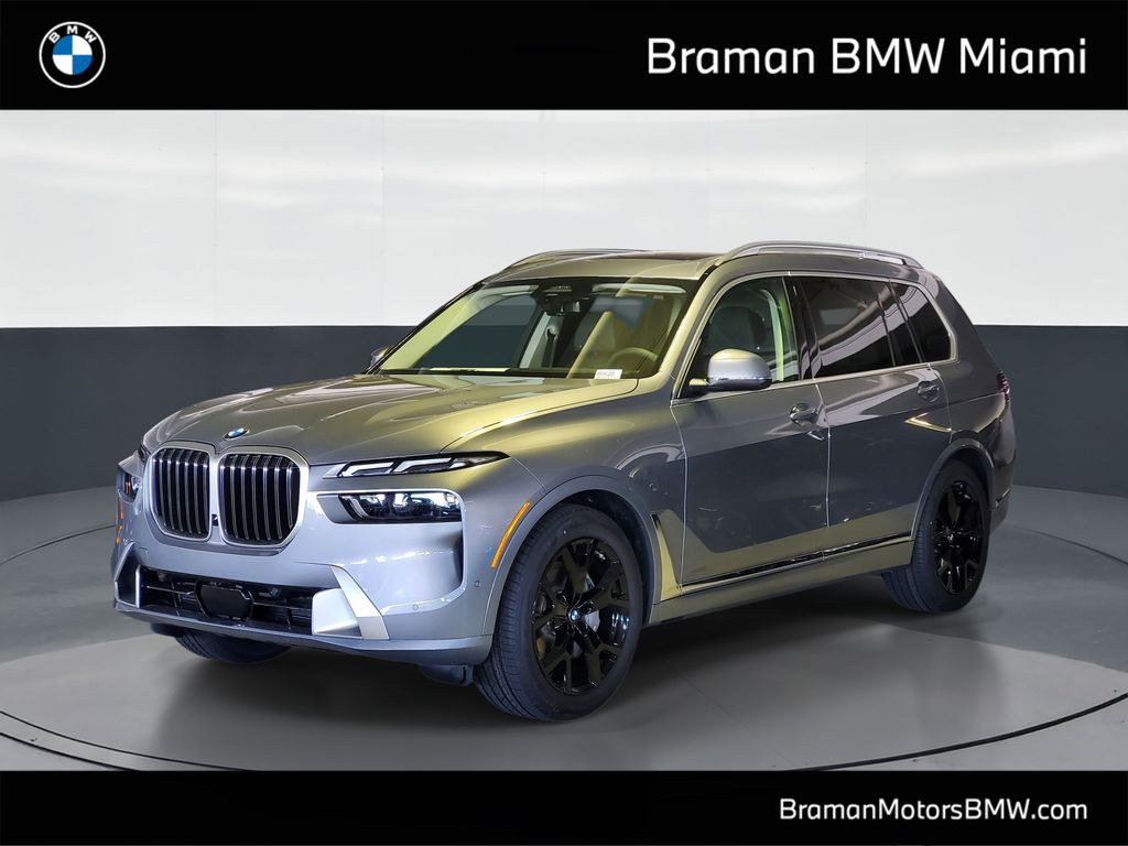 Gray (Skyscraper Grey Metallic) 2026 BMW X7 xDrive40i SUV / Crossover All-Wheel Drive 8-Speed Automatic