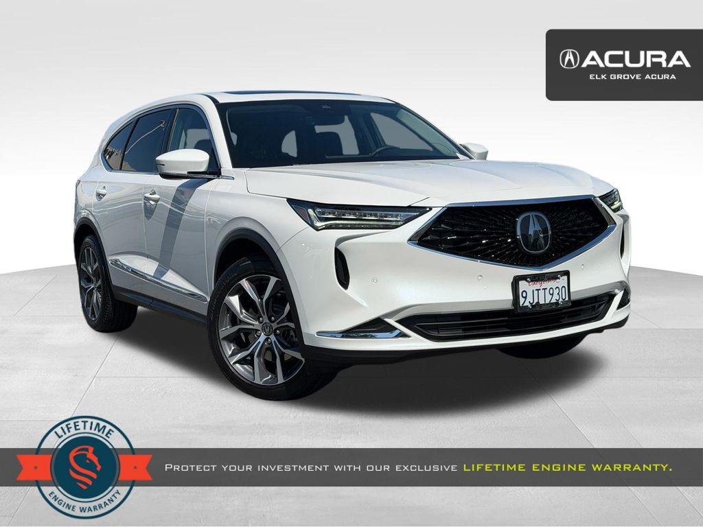 Platinum White Pearl 2024 Acura MDX SH-AWD with Technology Package SUV / Crossover All-Wheel Drive Automatic
