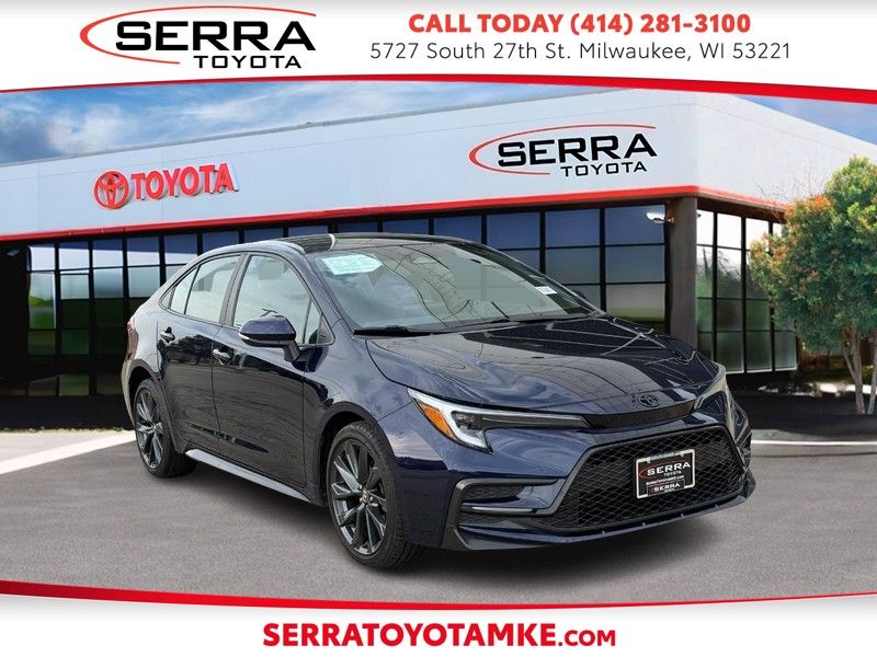 Blueprint 2024 Toyota Corolla Sedan Front-Wheel Drive Continuously Variable Transmission