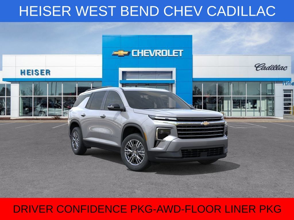 Sterling Gray Metallic 2027 Chevrolet Traverse SUV / Crossover Four-Wheel Drive 8-Speed Automatic