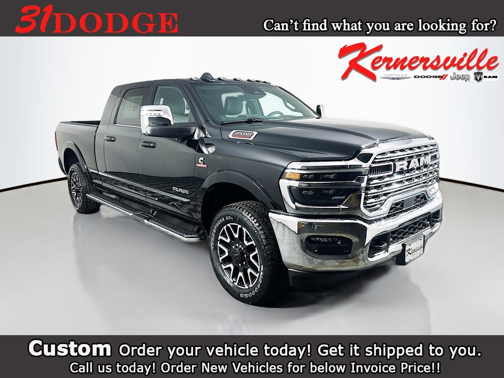 Diamond Black 2026 RAM 3500 Pickup Truck Four-Wheel Drive Automatic