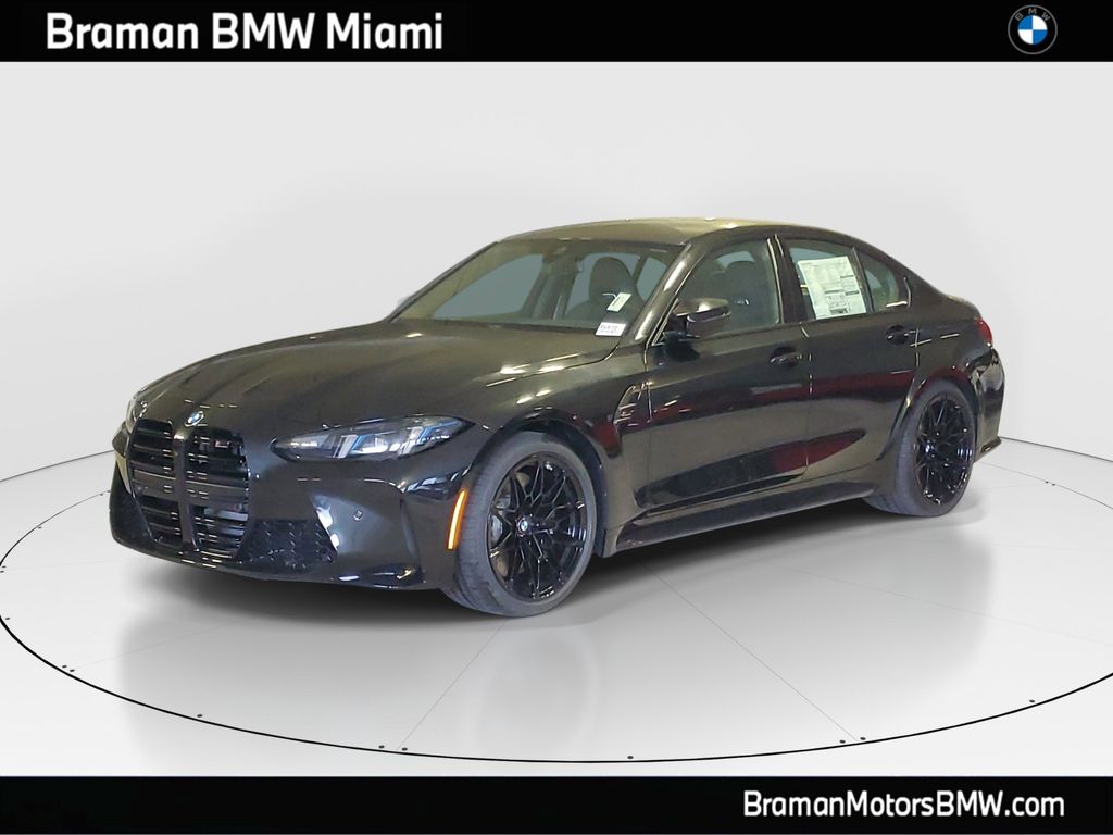 Black Sapphire Metallic 2026 BMW M3 Competition xDrive Sedan All-Wheel Drive 8-Speed Automatic