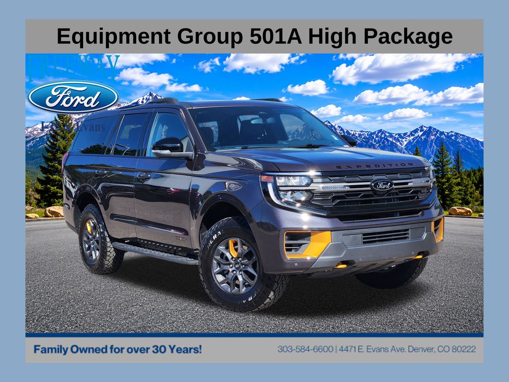 Gray Metallic 2025 Ford Expedition SUV / Crossover Four-Wheel Drive Automatic
