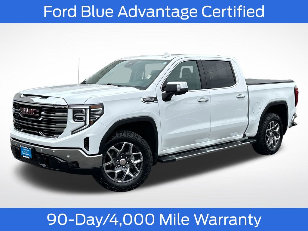 Summit White 2025 GMC Sierra 1500 Pickup Truck Four-Wheel Drive Automatic