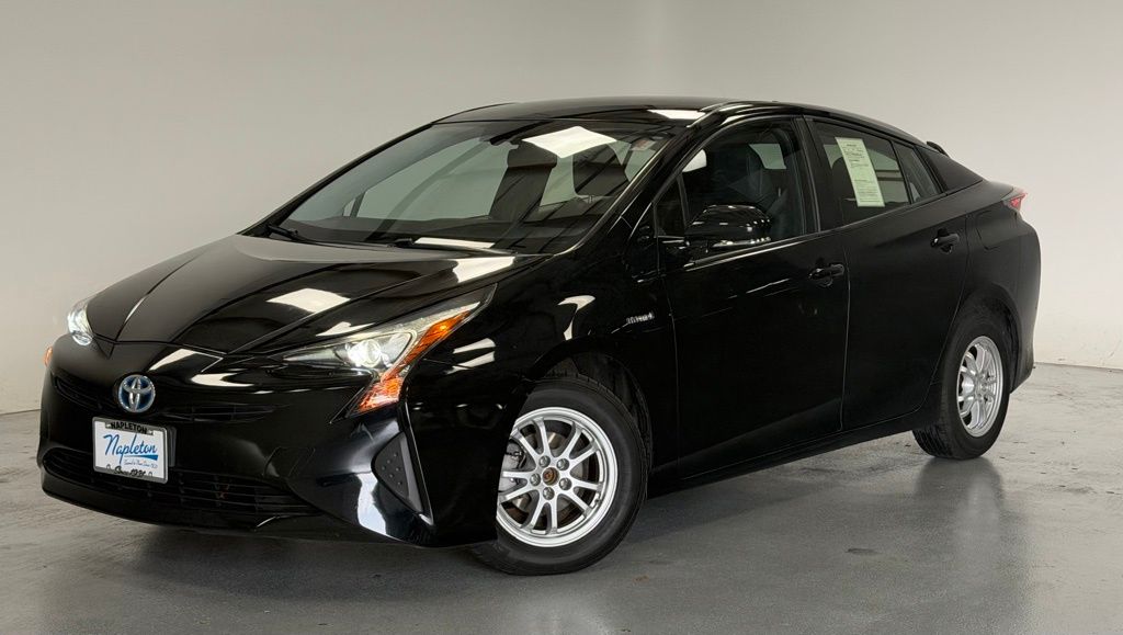Black 2016 Toyota Prius Four FWD Hatchback Front-Wheel Drive Continuously Variable Transmission