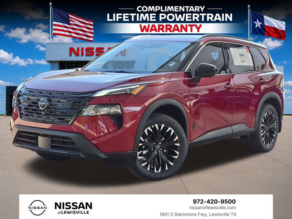 Red (Scarlet Ember Tintcoat) 2026 Nissan Rogue SUV / Crossover Front-Wheel Drive Continuously Variable Transmission
