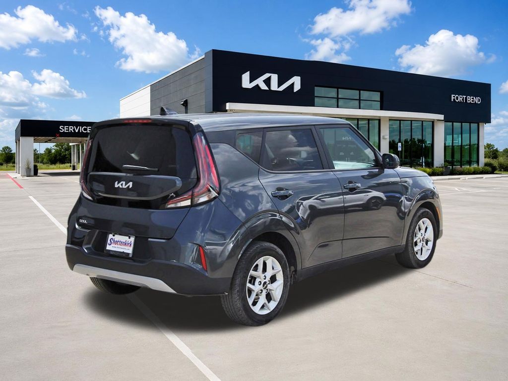 2024 Kia Soul LX Gray at Texan Dodge Chrysler Jeep Ram